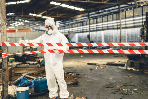 Professional Crime Scene Cleanup technician working in Linden, AZ